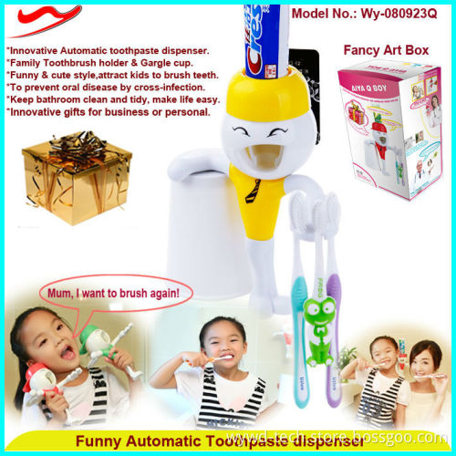 Automatic Toothpaste dispenser taobao wholesale novelty gifts//Wy-080923G